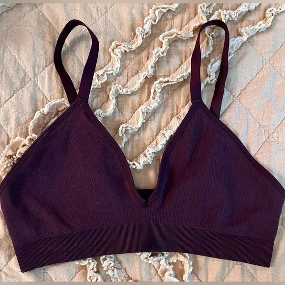 Bombas Women’s Seamless Triangle Bralette. Sz M/L. - Picture 3 of 9